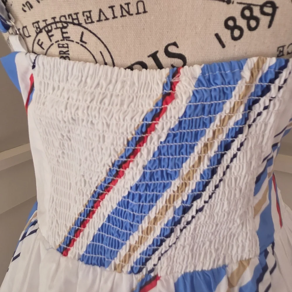 Gorgeous Nantucket Summer Dress By Current Air-NWT - Picture 12 of 15